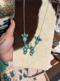 Carico turquoise statement
