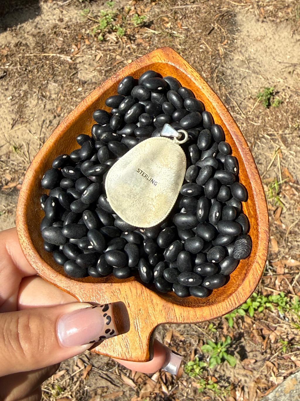 Cowboy hat pendant
