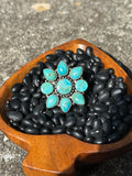 Large turquoise cluster